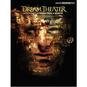 Hal Leonard Dream Theater Metropolis Part 2 Scenes from a Memory Guitar Tab Book