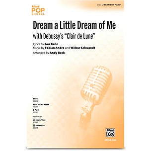Alfred Dream a Little Dream of Me 2-part Choral Octavo