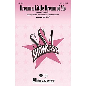 Hal Leonard Dream a Little Dream of Me ShowTrax CD Arranged by Mac Huff