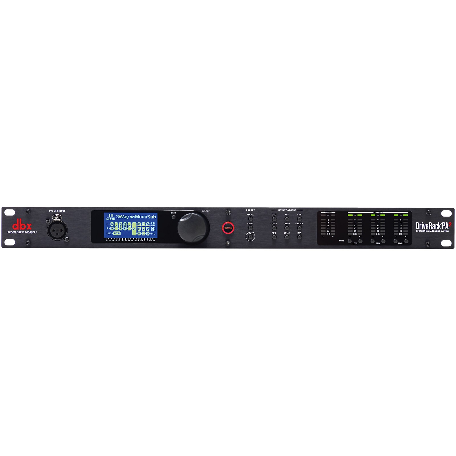 【ほぼ未使用】dbx Dack PA2 dbx DriveRack PA2 Speaker Management System | Music & Arts