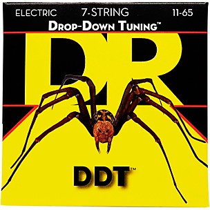 DR Strings Drop Down Tuning DDT Electric 7 String Set