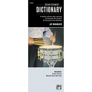 Alfred Drum Rudiment Dictionary (Book)