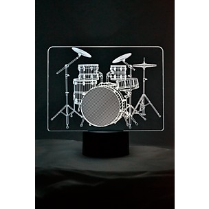 AIM Drum Set 3D LED Lamp Optical Illusion Light