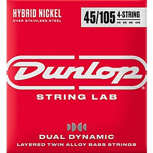 Dunlop Dual Dynamic Hybrid Nickel 4-String Electric Bass Strings