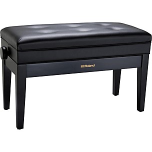 Roland Duet Piano Bench - Cushioned with Storage Compartment