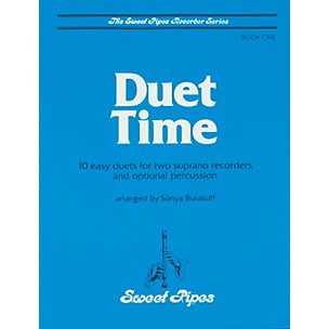 Sweet Pipes Duet Time Book 1