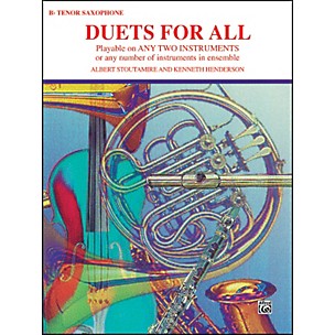 Alfred Duets for All Tenor Saxophone