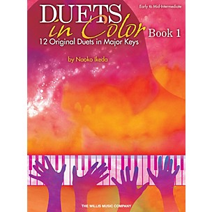 Willis Music Duets in Color - Book 1 (Early to Mid-Inter Level) Willis Series by Naoko Ikeda