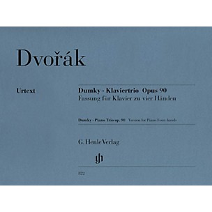 G. Henle Verlag Dumky Piano Trio, Op. 90 (Version for 1 Piano, 4 Hands) Henle Music Folios Series