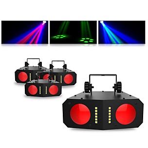 CHAUVET DJ Duo Moon LED Effect Light 4 Pack