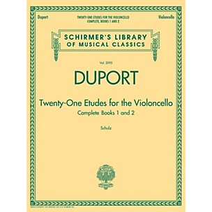 Positive Grid Duport - 21 Etudes for the Violoncello, Complete Books 1 & 2 String Method Series Softcover