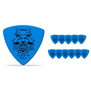 Clayton Duraplex Delrin Rounded Triangle Picks 1 Dozen