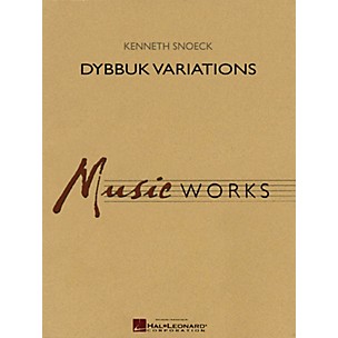 Hal Leonard Dybbuk Variations (Full Score) Concert Band Level 5 Composed by Kenneth Snoeck