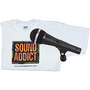 Audio-Technica Dynamic Mic and T-Shirt Bonus Package