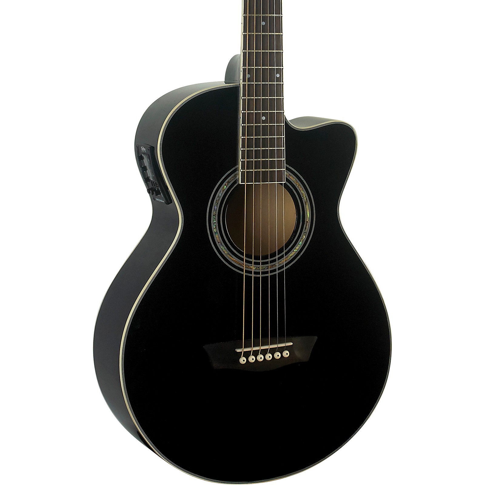 Washburn EA12B-A Festival Acoustic-Electric Guitar | Music