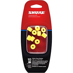 Shure EAYLF1-10 Foam Sleeves for SE Earphones
