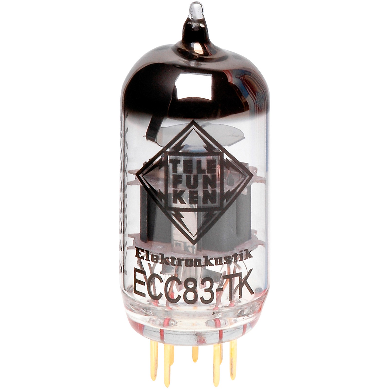 TELEFUNKEN（テレフンケン） 12AX7 / ECC83 2本ダイヤ有 TELEFUNKEN ECC83-TK (12AX7) Preamp Tubes | Music & Arts