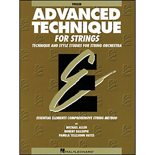 Hal Leonard EE Advanced Technique for Strings Violin