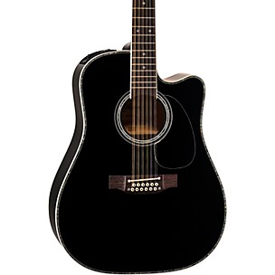 Takamine EF381DX 12-String Acoustic-Electric Guitar