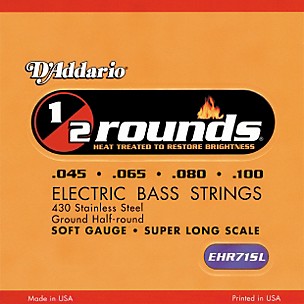 D'Addario EHR71SL SHR Bass Soft Super Long String Set