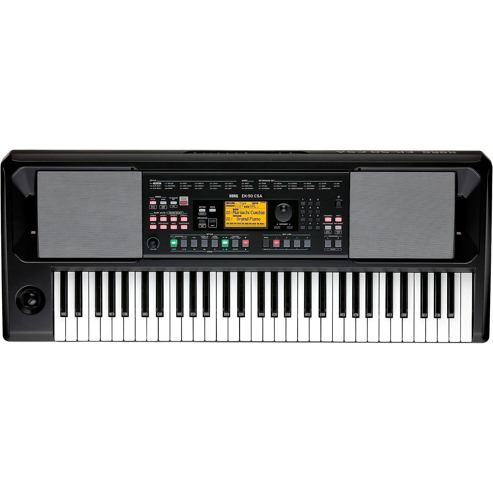 KORG EK-50 61鍵電子キーボード KORG EK-50 CSA 61-Key Arranger Keyboard | Music & Arts