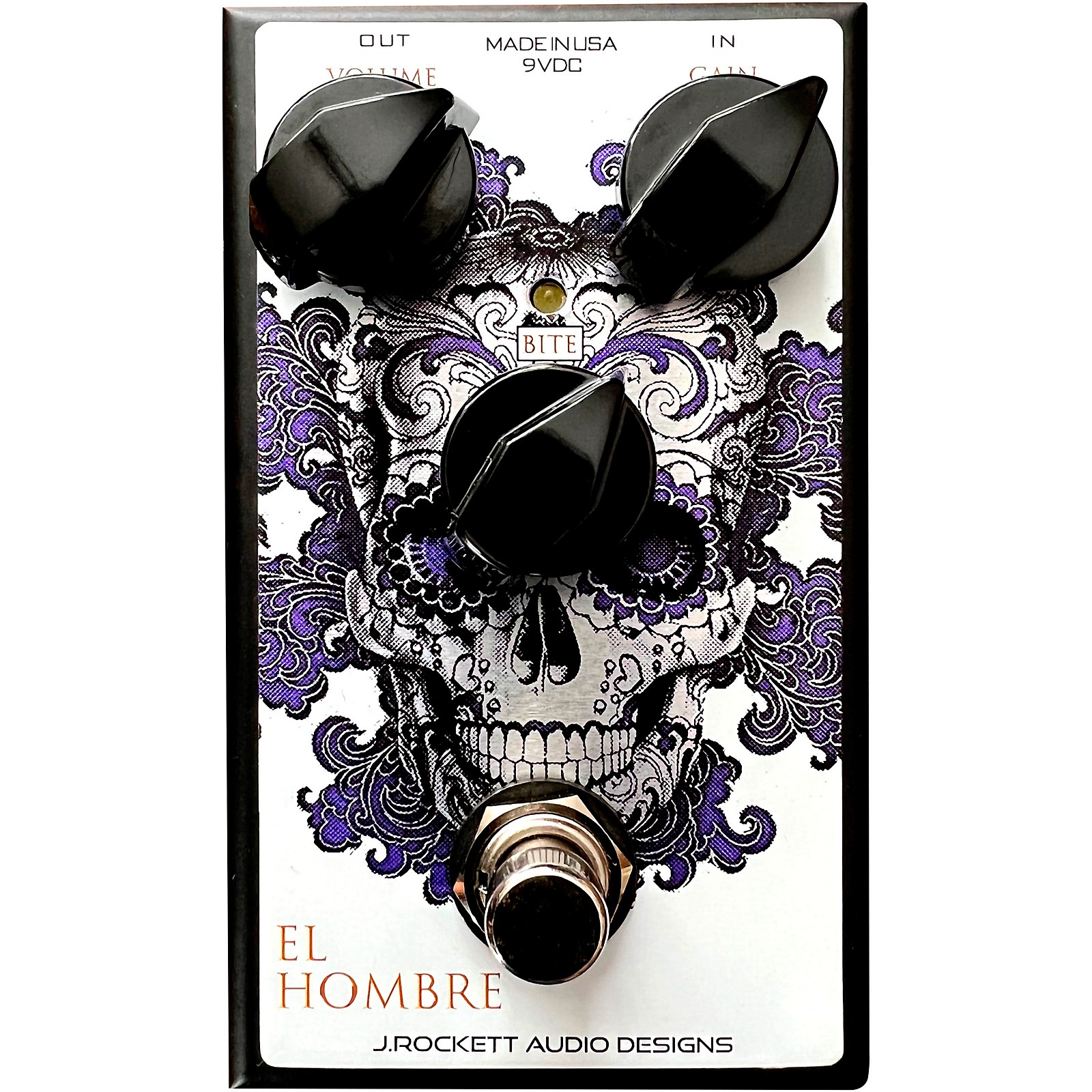 J.Rockett Audio Designs EL Hombre Overdrive Effects Pedal | Music