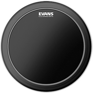 Evans EMAD Onyx Bass Drum Head, 24"