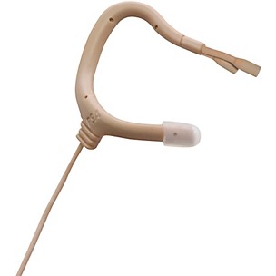 Point Source Audio EMBRACE OMNIDIRECTIONAL Dual Petite Element Earmount Microphone (water/sweat proof) for Shure. Color: Beige