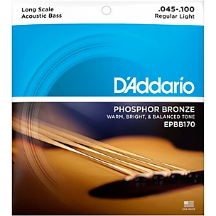 D'Addario EPBB170 PB Soft Acoustic Bass String Set