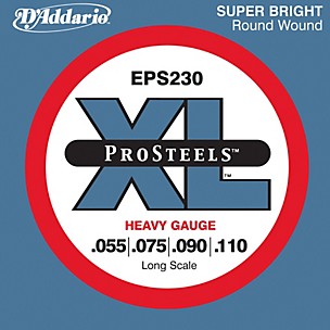 D'Addario EPS230 ProSteel Long Scale Bass Strings Heavy