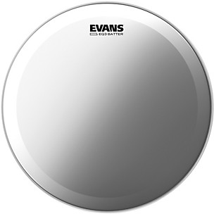 EVANS EQ3 Frosted Bass Drum Head