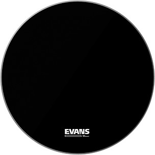 Evans EQ3 Resonant Black Tom Drum Head for Floor Tom Conversion