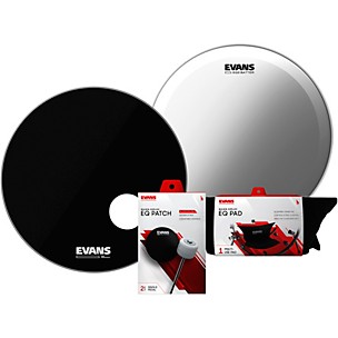 Evans EQ3 System Pack 22" Bass Drum Head Set