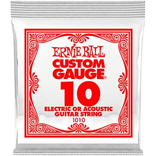 Ernie Ball ERNIE BALL 1010 .010GA SNGL ELEC STR