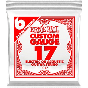 Ernie Ball ERNIE BALL 1017 .017GA SNGL ELEC STR