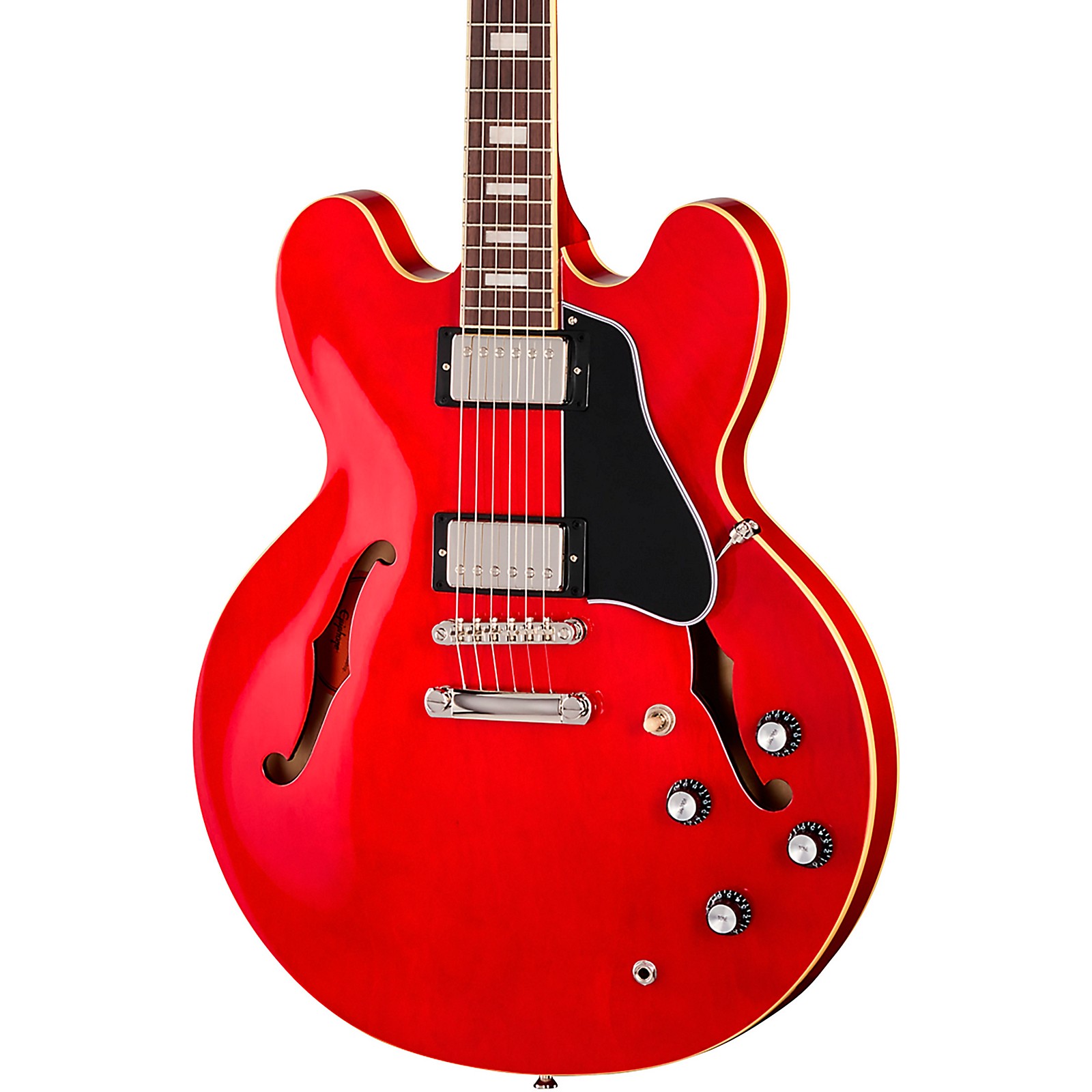 Epiphone ES-335 Block Semi-Hollowbody Electric Guitar - | Music & Arts