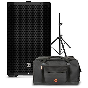 Electro-Voice EVERSE 12 12" 400W Weatherized Battery-Powered Loudspeaker With Road Runner Bag & Speaker Stand