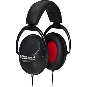 Direct Sound EX25 Plus Extreme Isolation Headphone in Midnight Black