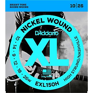 D'Addario EXL150H High-Strung Guitar Strings