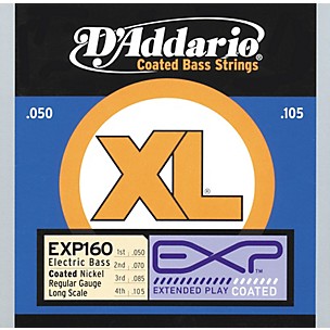 D'Addario EXP160 Coated Regular Bass Strings
