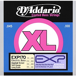 D'Addario EXP170 Coated Soft Bass Strings