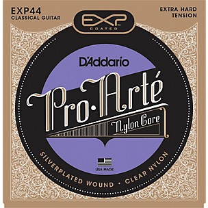 D'Addario EXP44C Coated Extra Hard Classical Guitar Strings
