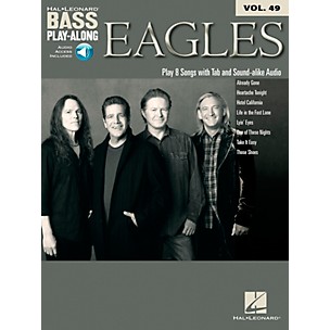 Hal Leonard Eagles - Bass Play-Along, Volume 49 (Book/Online Audio)