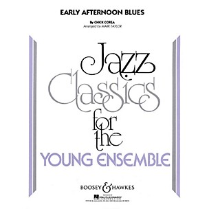 Hal Leonard Early Afternoon Blues (jazz Ensemble Grade 3) Full Score Concert Band