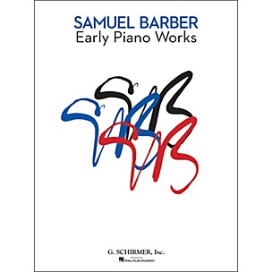 G. Schirmer Early Piano Works By Barber
