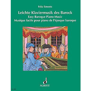 Schott Easy Baroque Piano Music Schott Series