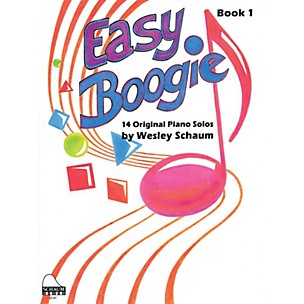 Schaum Easy Boogie Book 1 Educational Piano Series Softcover Composed by Wesley Schaum