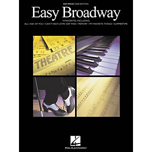 Hal Leonard Easy Broadway For Easy Piano 2nd Edition