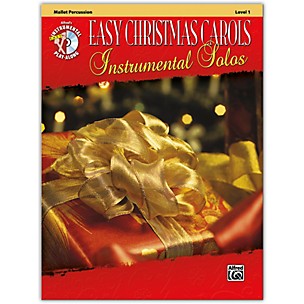 Alfred Easy Christmas Carols Instrumental Solos Mallet Book & CD
