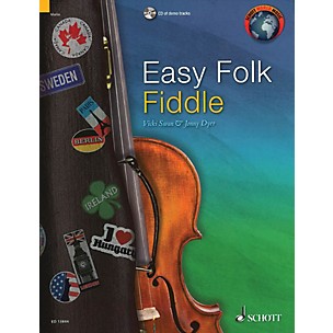 Schott Easy Folk Fiddle (52 Pieces) String Series Softcover with CD